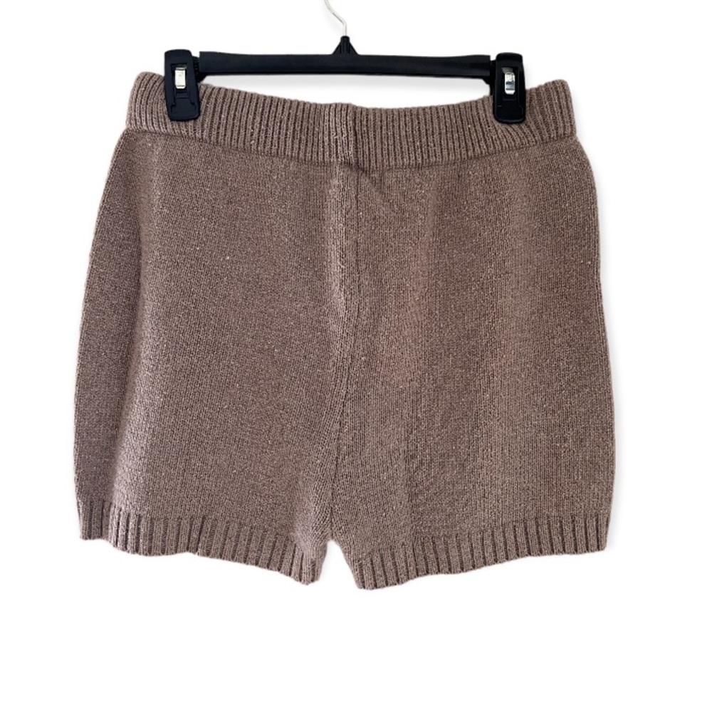 FASHION NOVA | Mocha High-Rise Sweater Shorts | Size XL